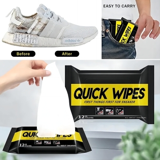 White Shoes Sneaker Wipes - Disposable white Shoes Cleaning Wipes Sneakers Cleaning